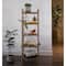 Hello Honey® 8'' Brass Finished Hammered Metal Container with Rabbit Finial